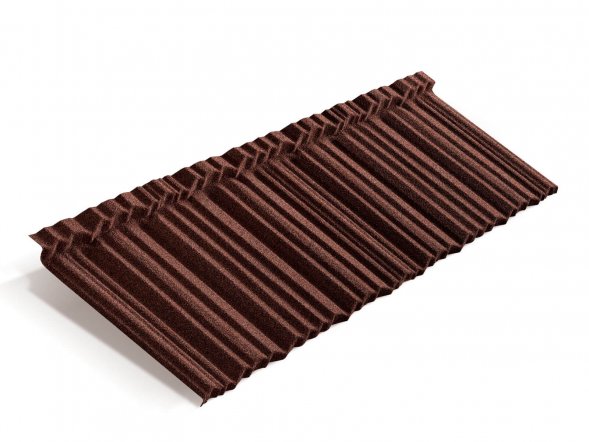 Композитная черепица Metrotile MetroShake II Бордо